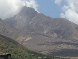 Mt. Soufriere, Montserrat's volcano
