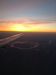 Blaire and Megan Fly Home